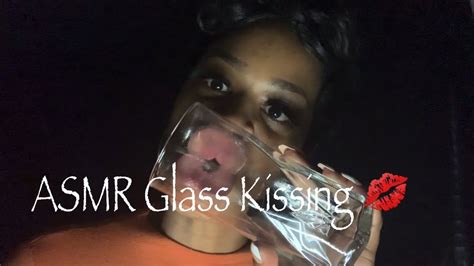 sassysoundsasmr|sassysoundsasmr glass kissing.